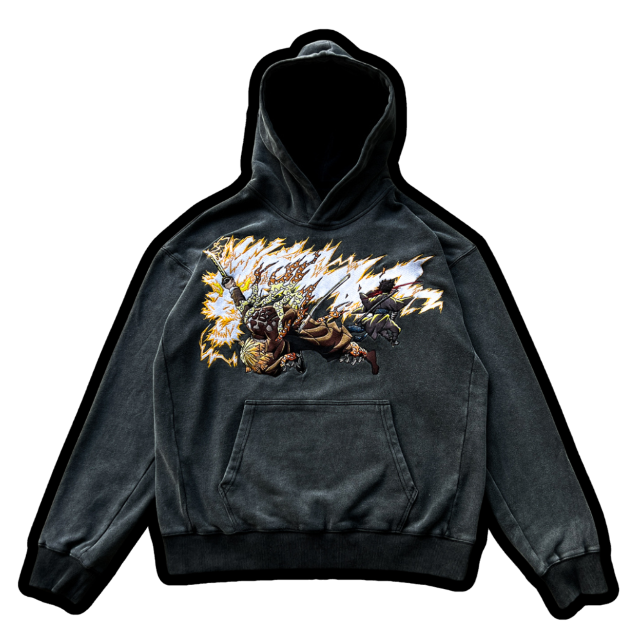 “Flaming Thunder God” Hoodie