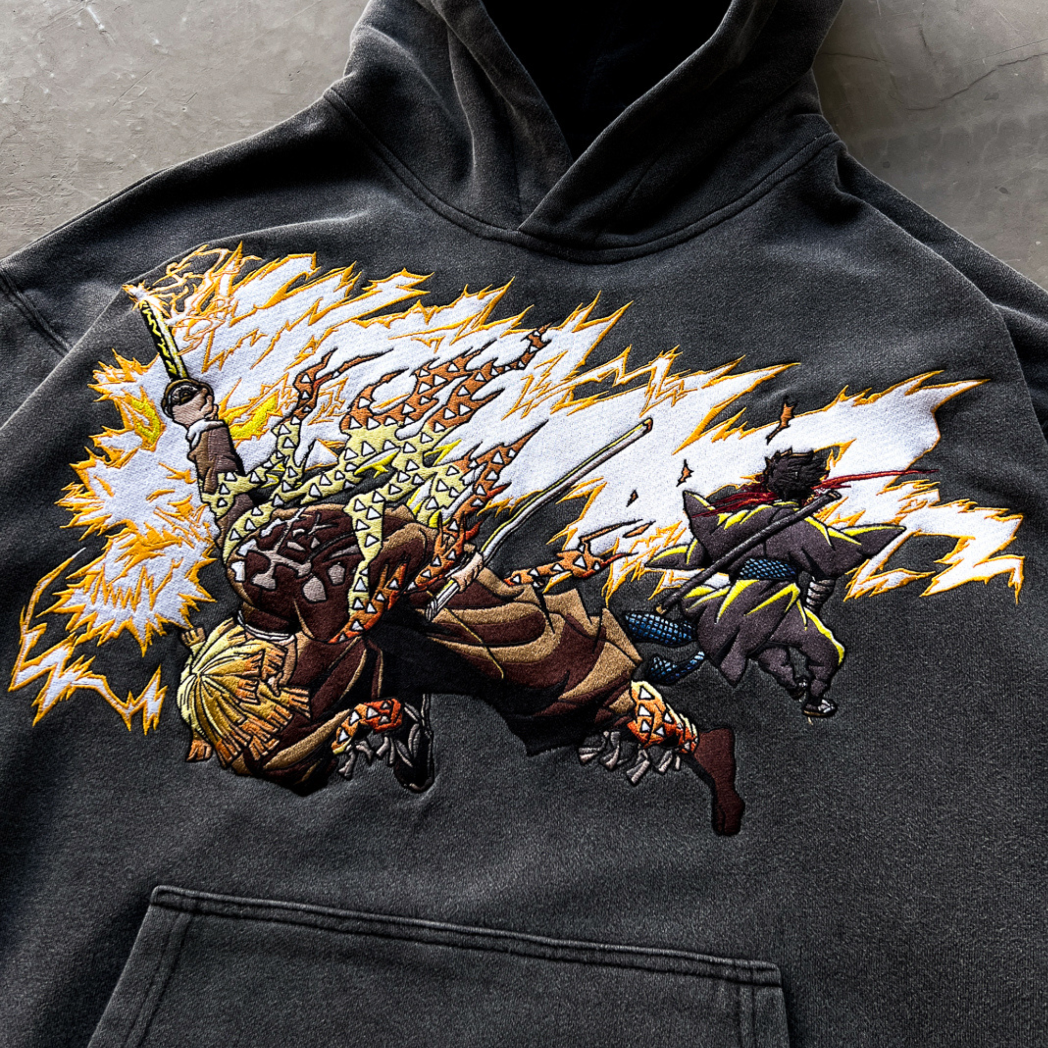 “Flaming Thunder God” Hoodie