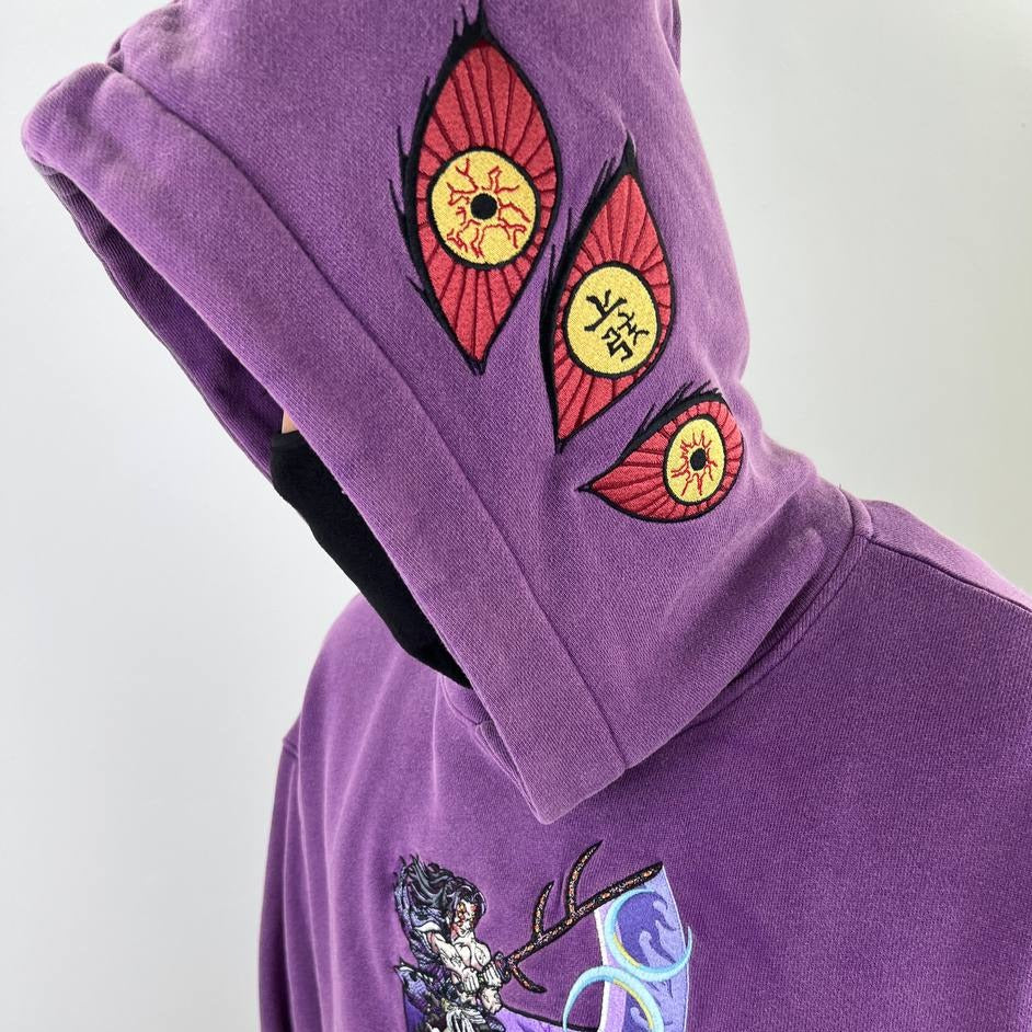 Kuttn Anime Embroidered Hoodies Sweatshirt and More KUTTN